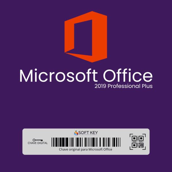 Licença Microsoft Office 2019 Professional Plus – Envio Imediato Após a Compra - Licença retail