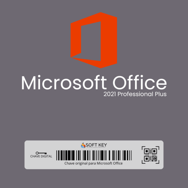 Licença Microsoft Office 2021 Professional Plus – Envio Imediato Após a Compra - Licença retail
