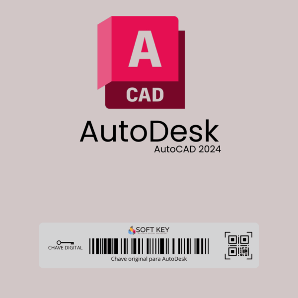 Autodesk AutoCAD 2024 - Licença Original + Nota Fiscal - Ative Agora!